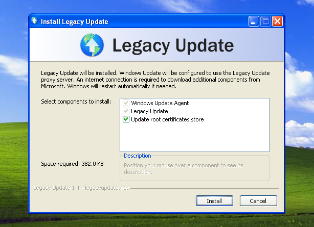 Legacy Update: Fix Windows Update on Windows XP, Vista, Server 2008 ...